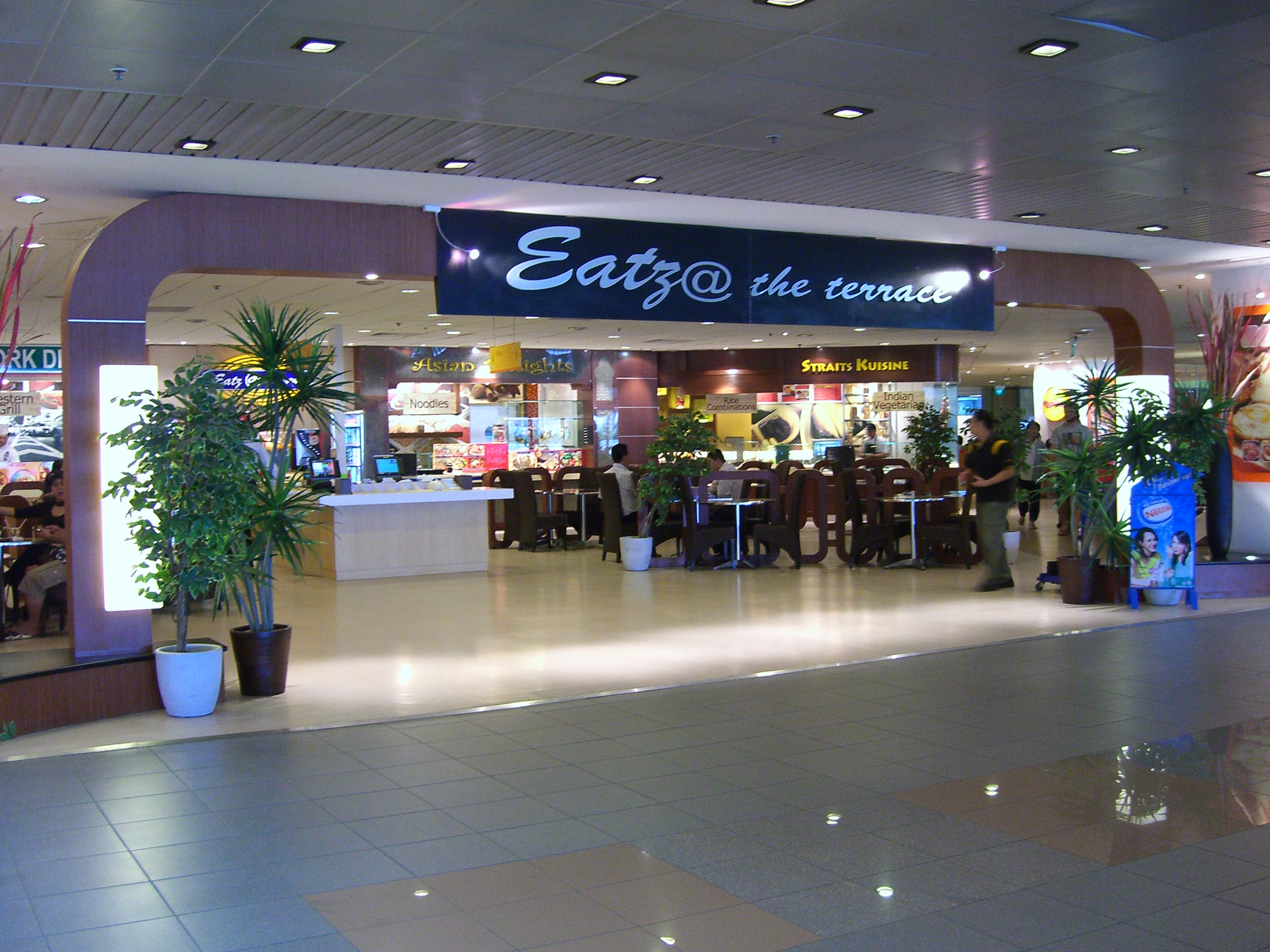 Eatz @ The Terrace Signage